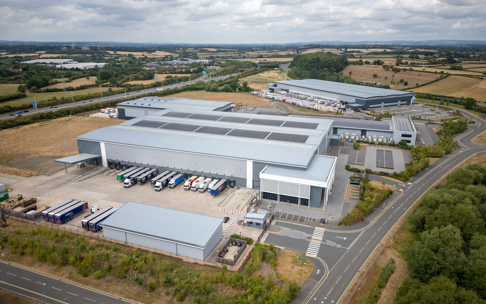 Large warehouse and distribution centre